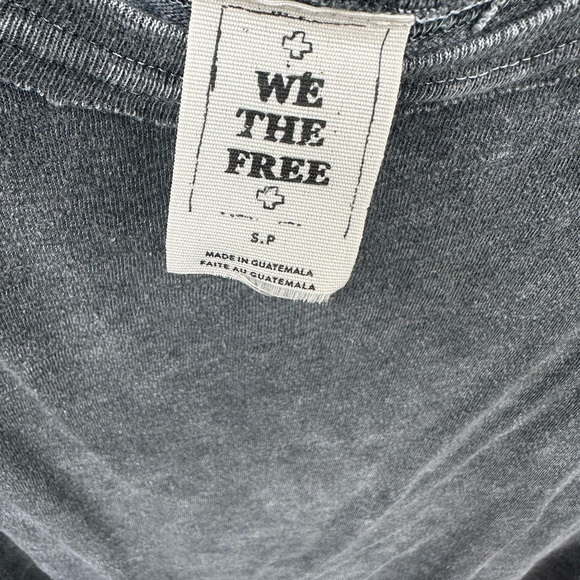 We The Free People Distressed Shirt - Picture 1 of 3